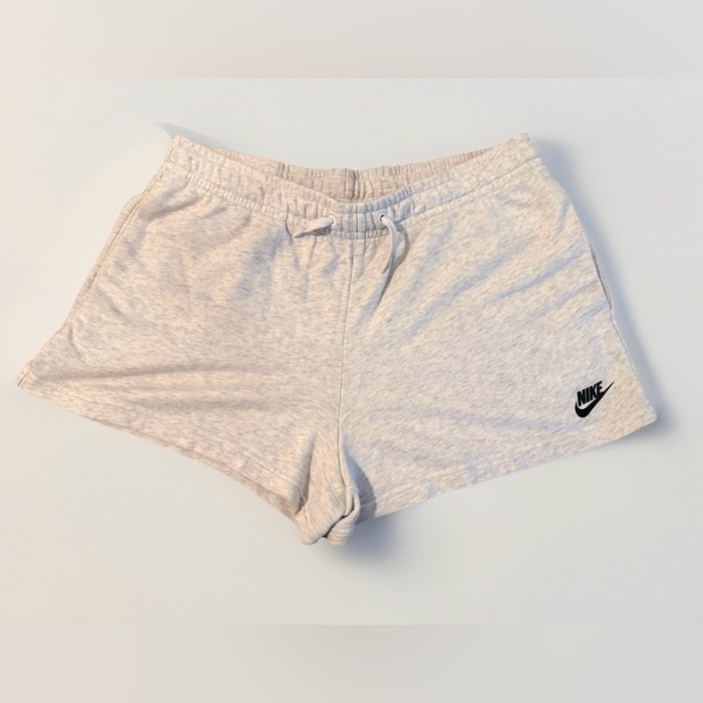 Nike Women's Light Gray Athletic Shorts